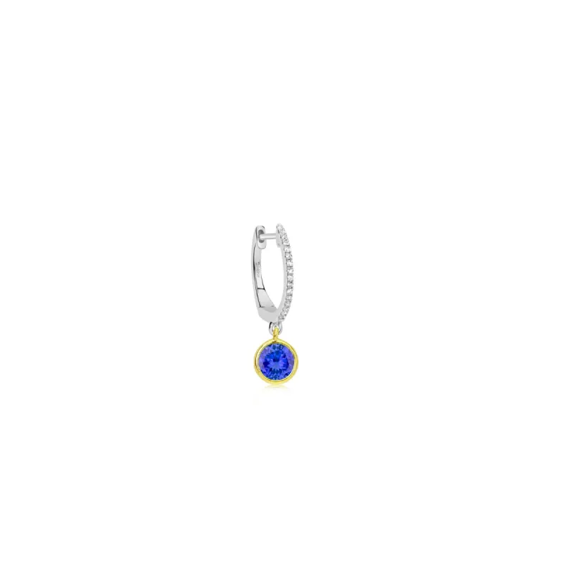 Birthstone Earring | DECEMBER Tanzanite sold by Meira T