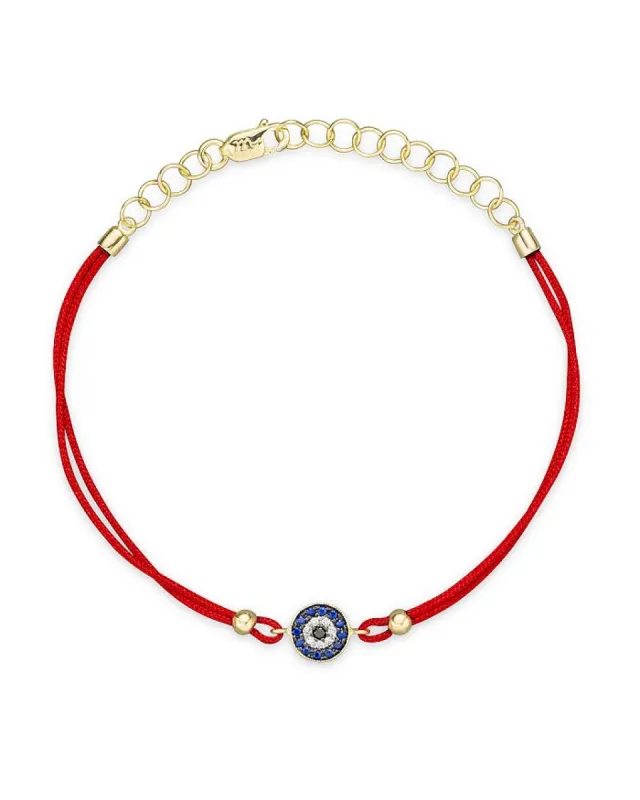 Red String Evil Eye Bracelet sold by Meira T