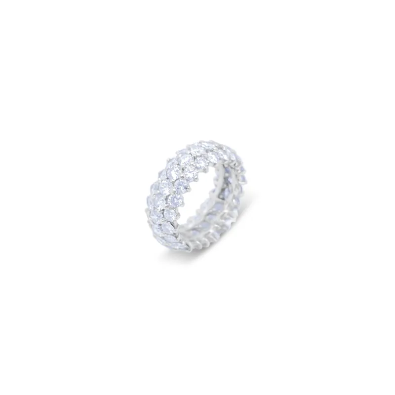 White Gold Diamond Eternity Band sold by Meira T
