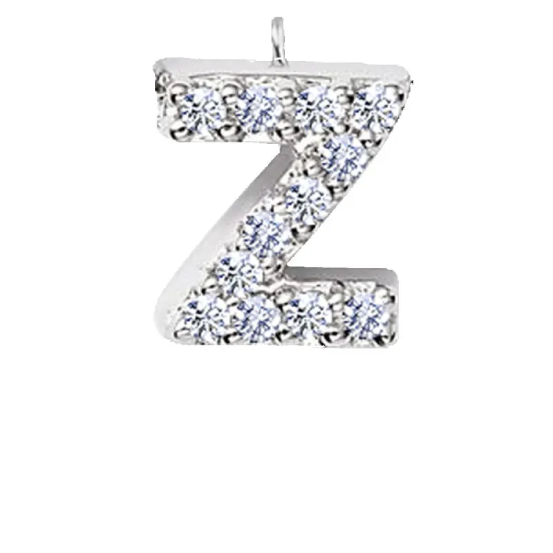 Small Initial Diamond Z sold by Meira T