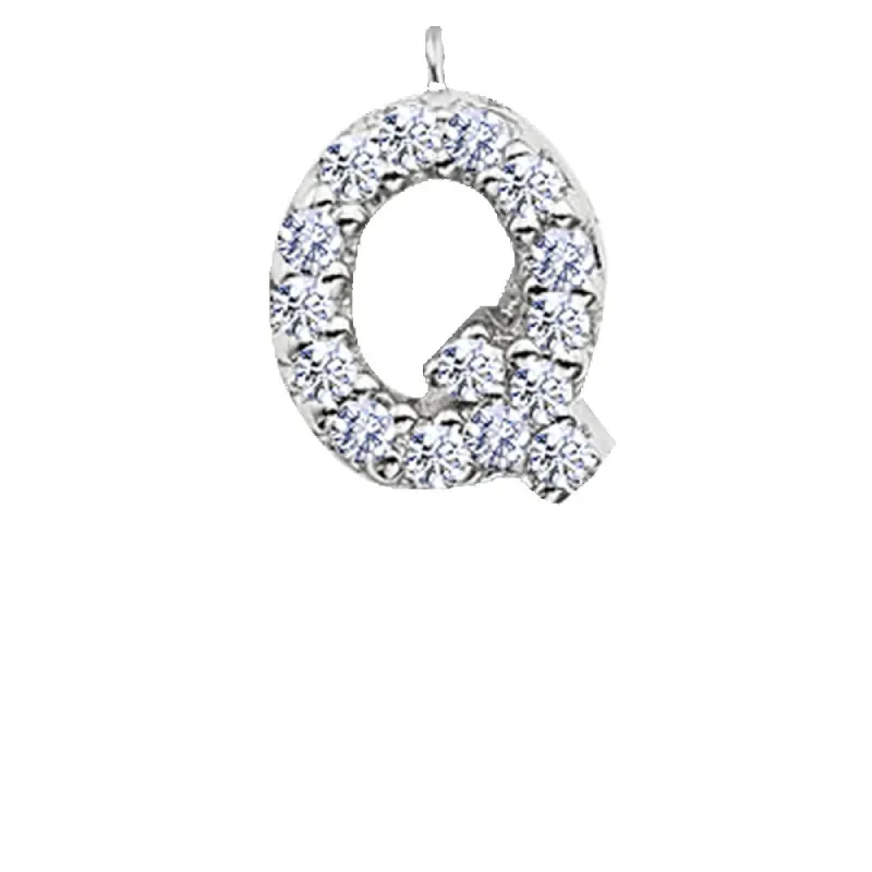 Small Initial Diamond Q sold by Meira T