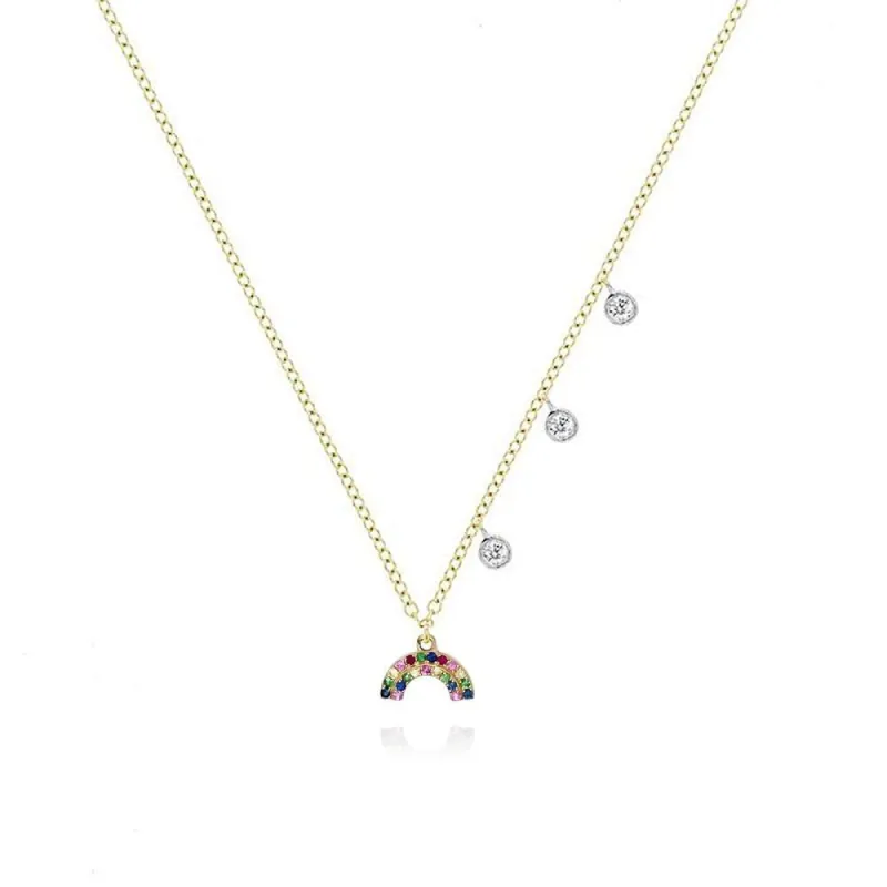 Rainbow Necklace LAST ONE sold by Meira T