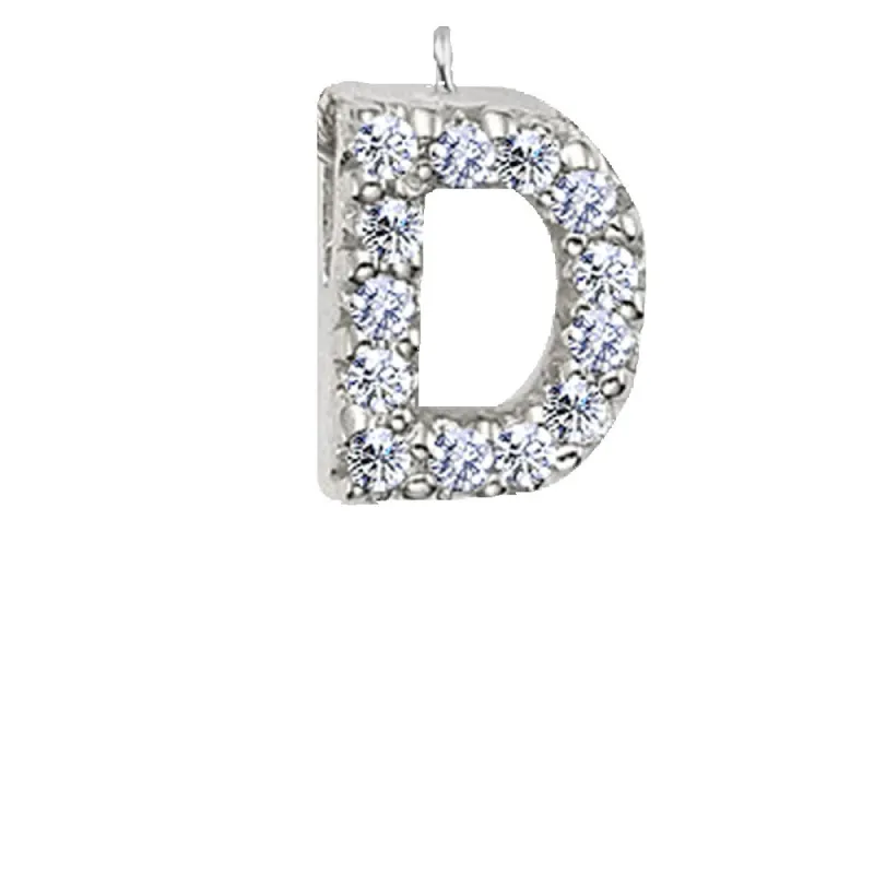 Small Initial Diamond D sold by Meira T