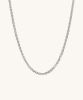 Trace Rectangle Chain Necklace Silver sold by Mejuri