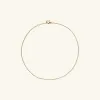 14k Gold Chain Anklet - Jewelry | Mejuri sold by Mejuri