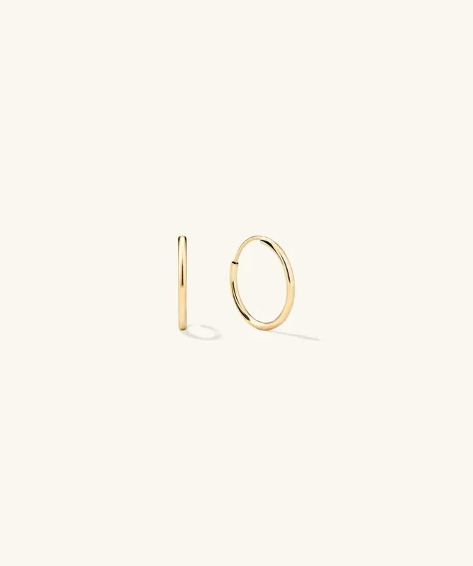 Small Hoops sold by Mejuri