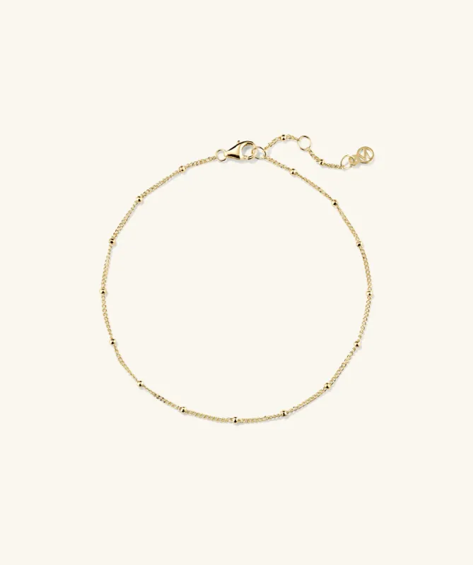 Spheres Delicate 14k Gold Bracelet | Mejuri sold by Mejuri