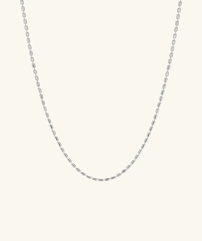 14k Gold Barrel Link Chain Necklace - Jewelry | Mejuri sold by Mejuri