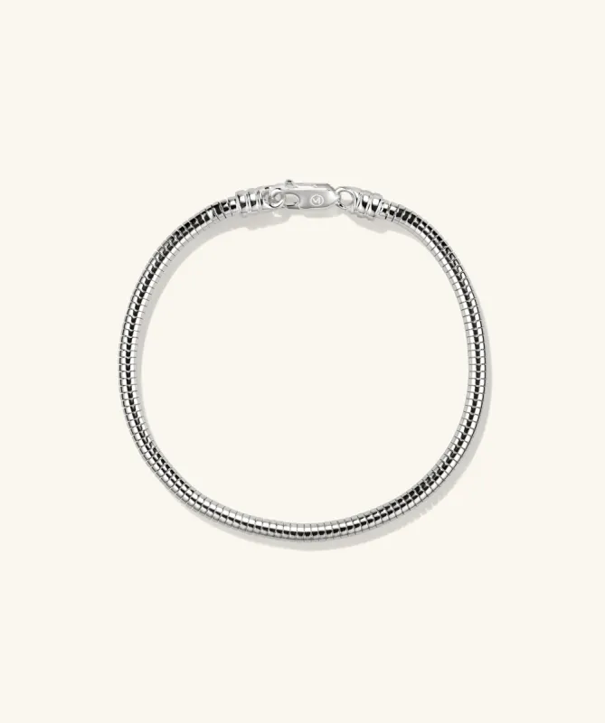 Sterling Silver Boa Chain Bracelet - Jewelry | Mejuri sold by Mejuri