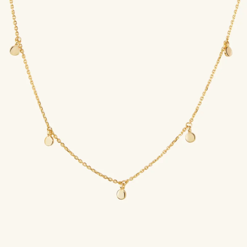 Dot Chain Necklace : Handcrafted in 14k Gold | Mejuri sold by Mejuri