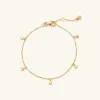 Dot Chain Bracelet : Handcrafted in 14k Gold | Mejuri sold by Mejuri