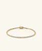 14k Gold Handcrafted Lab Grown Diamond Tennis Bracelet 1.8mm - Jewelry | Mejuri sold by Mejuri