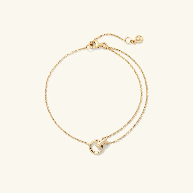 14k Gold Handcrafted Linked Bracelet - Jewelry | Mejuri sold by Mejuri
