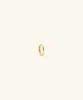 14k Gold Handcrafted Single Mini Hoop Earring - Jewelry | Mejuri sold by Mejuri