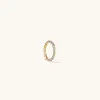 Pavé Diamond Small Cartilage Hoop | Mejuri sold by Mejuri