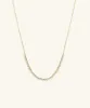 14k Yellow Gold / Natural Diamond / 15-17 inches sold by Mejuri