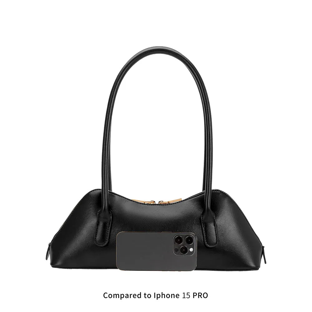 Dakota Silver Recycled Vegan Shoulder Bag sold by Melie Bianco product image thumbnail 5