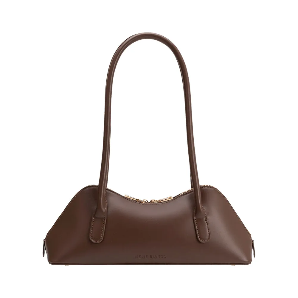 Dakota Chocolate Recycled Vegan Shoulder Bag sold by Melie Bianco product image thumbnail 3