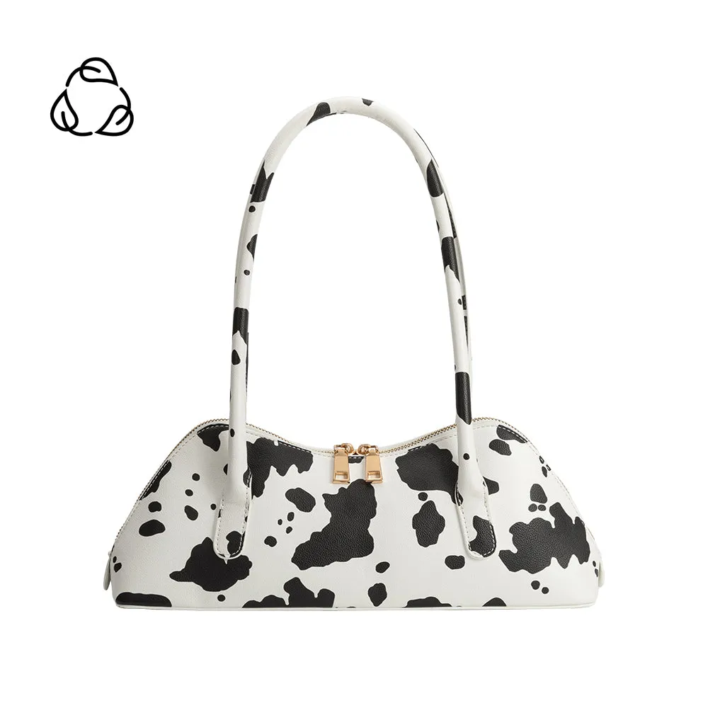 Dakota Cow Recycled Vegan Shoulder Bag sold by Melie Bianco