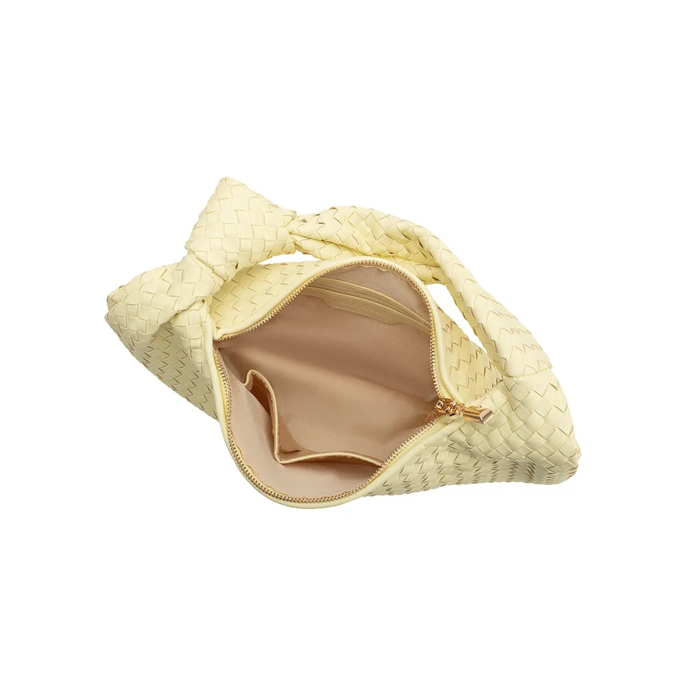 Brigitte Lemonade Large Recycled Vegan Shoulder Bag sold by Melie Bianco product image thumbnail 4