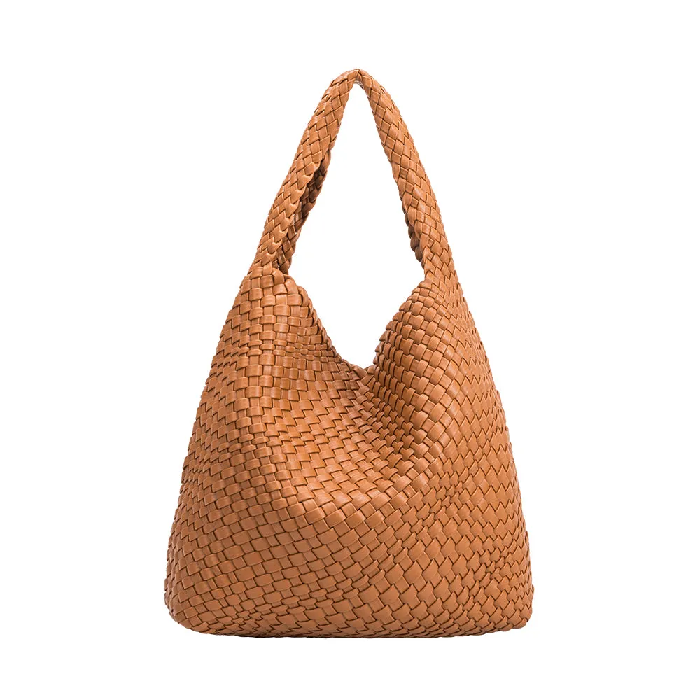 Johanna Saddle Large Recycled Vegan Shoulder Bag sold by Melie Bianco product image thumbnail 3