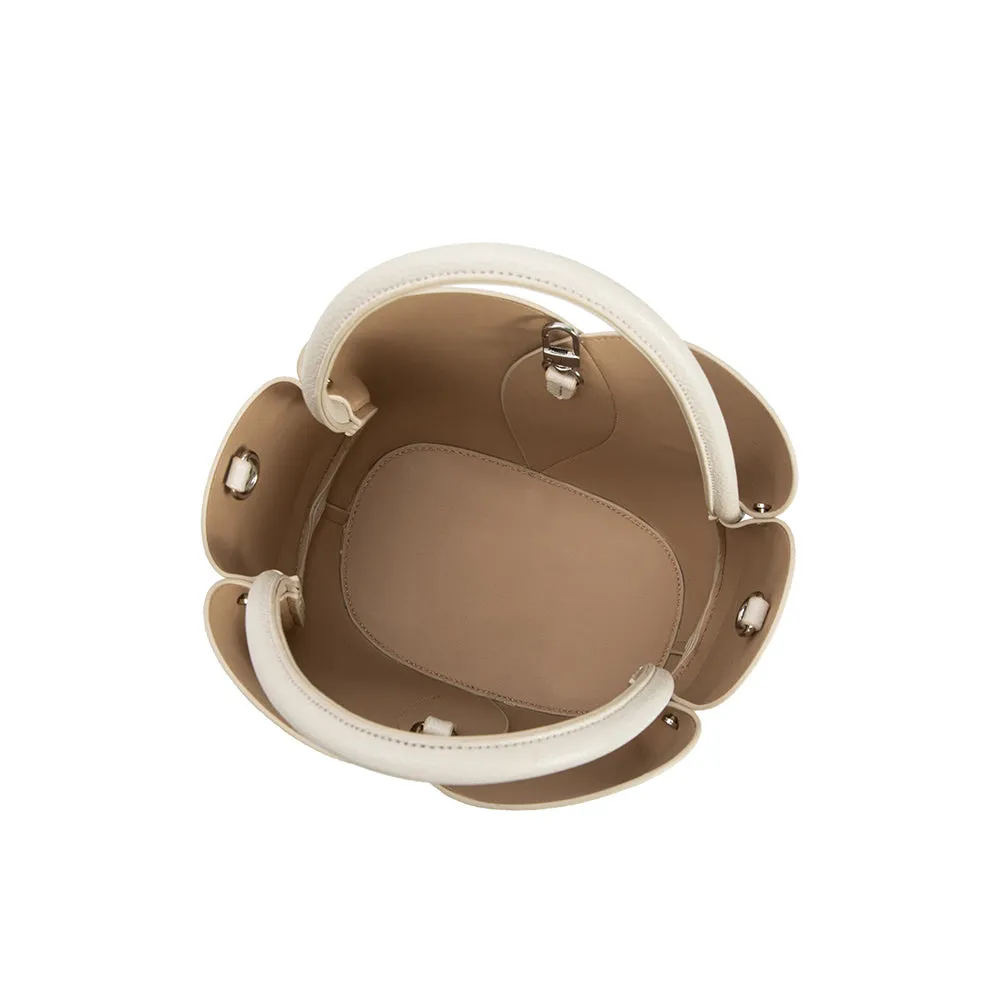 Tulip Bone Recycled Vegan Top Handle Bag sold by Melie Bianco product image thumbnail 5