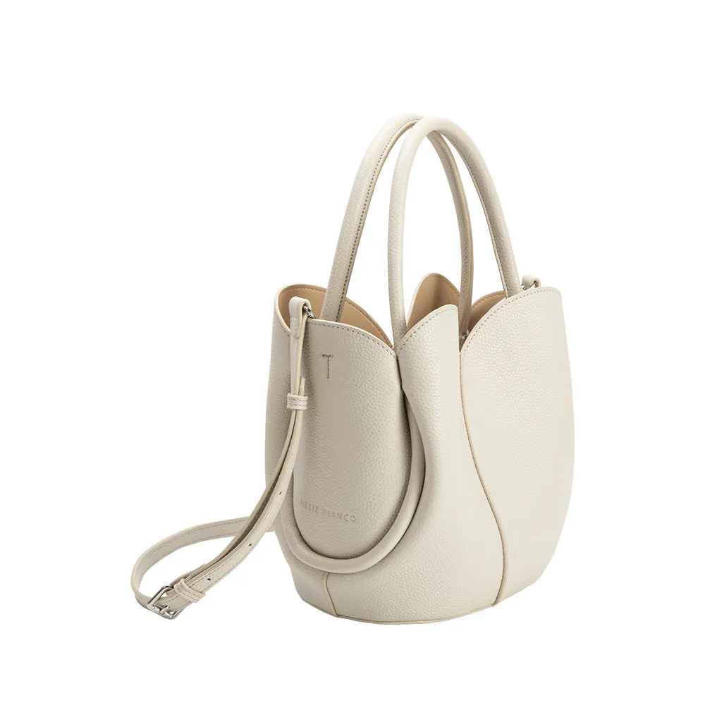 Tulip Bone Recycled Vegan Top Handle Bag sold by Melie Bianco product image thumbnail 2