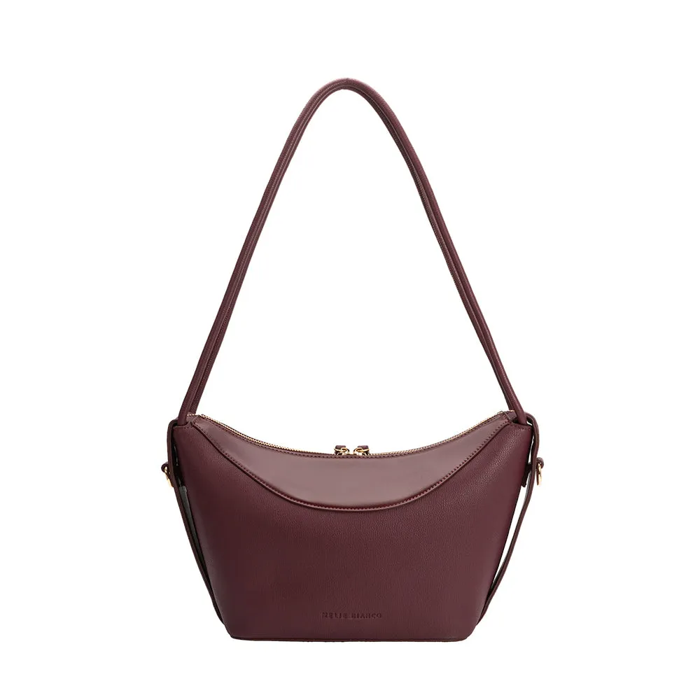 Wesley Plum Recycled Vegan Shoulder Bag sold by Melie Bianco product image thumbnail 3