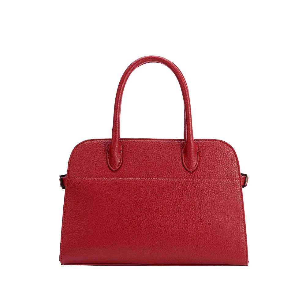 Marlo Red Recycled Vegan Top Handle Bag sold by Melie Bianco product image thumbnail 3