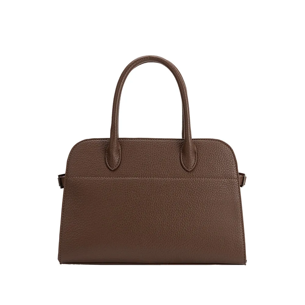 Marlo Espresso Recycled Vegan Top Handle Bag sold by Melie Bianco product image thumbnail 3