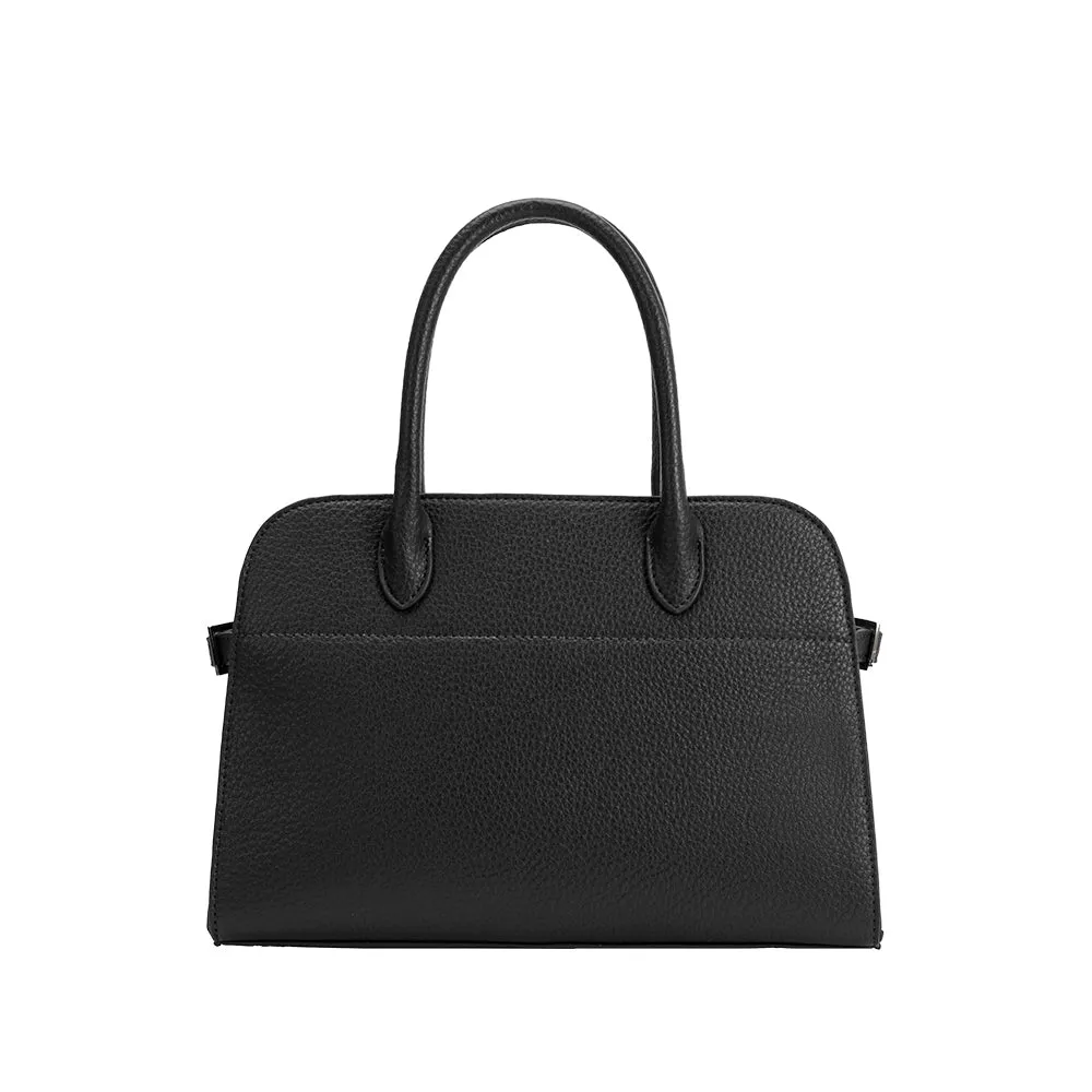 Marlo Black Recycled Vegan Top Handle Bag sold by Melie Bianco product image thumbnail 3