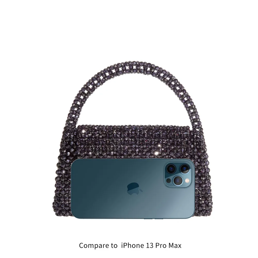 Sherry Citrine Beaded Top Handle Bag - FINAL SALE sold by Melie Bianco product image thumbnail 5