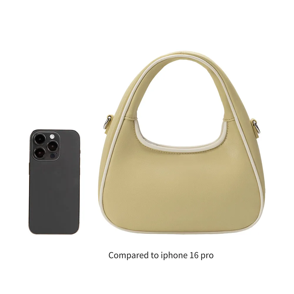 Sarita Burgundy Recycled Vegan Crossbody Bag sold by Melie Bianco product image thumbnail 5