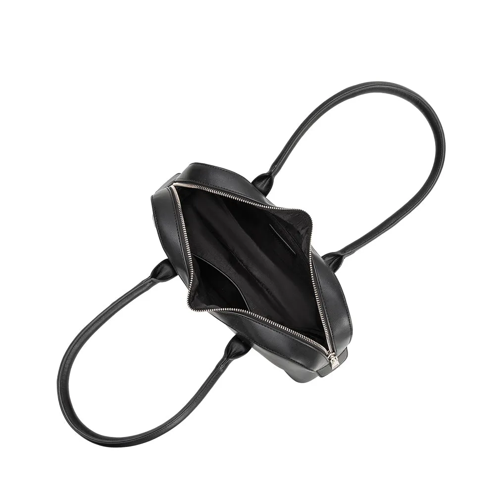 Tilda Black Recycled Vegan Shoulder Bag sold by Melie Bianco product image thumbnail 4