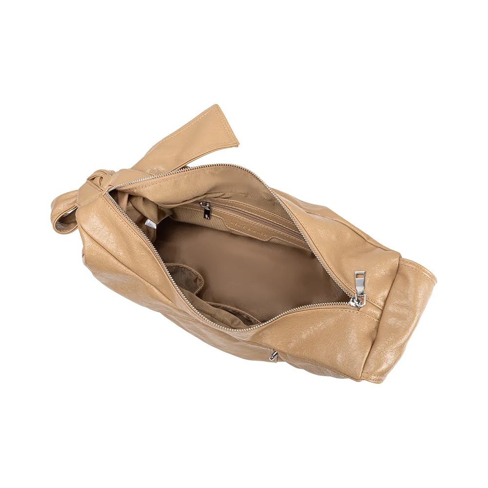 Bambi Tan Vegan Leather Shoulder Bag sold by Melie Bianco product image thumbnail 4