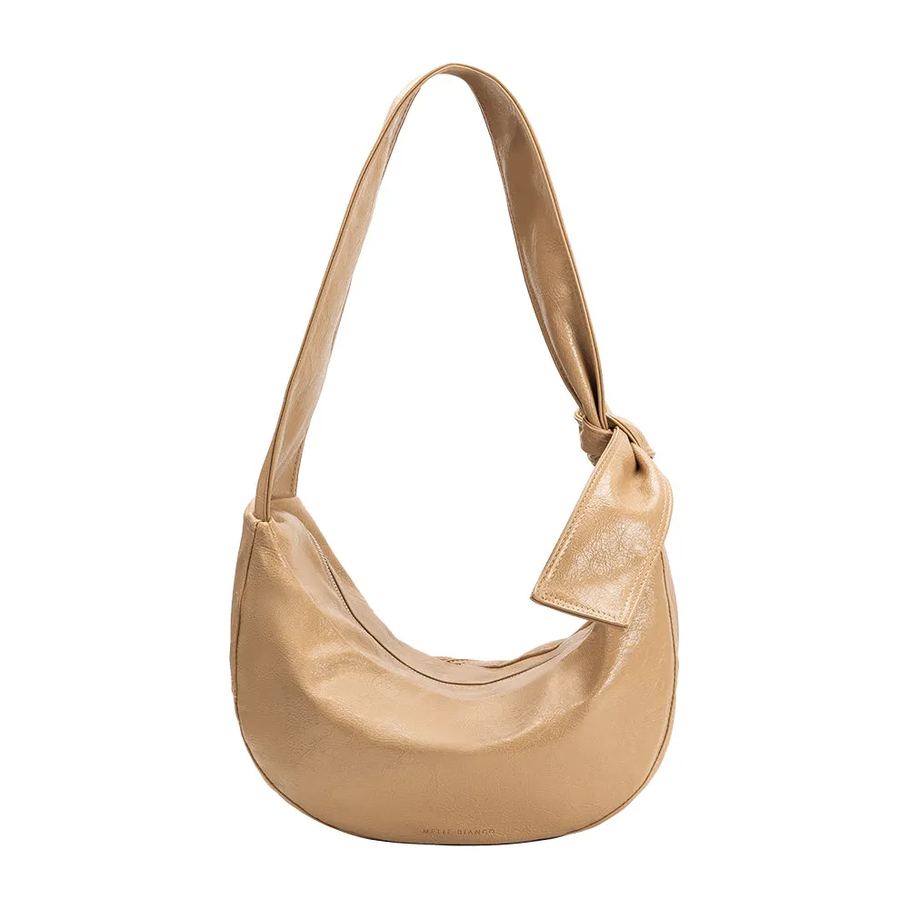 Bambi Tan Vegan Leather Shoulder Bag sold by Melie Bianco product image thumbnail 3