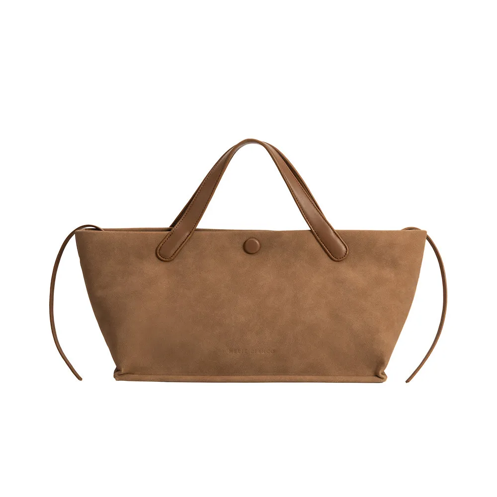 Jill Tan Suede Recycled Vegan Tote Bag sold by Melie Bianco product image thumbnail 3