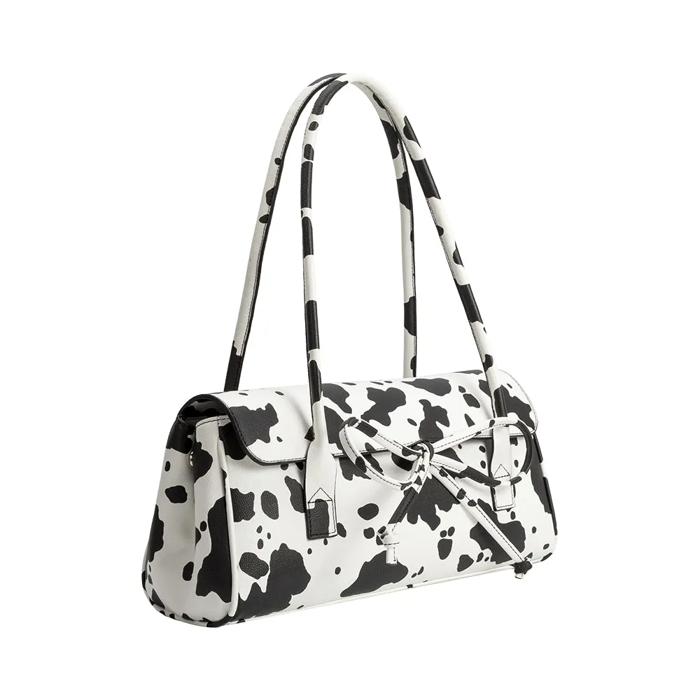 Bowie Cow Recycled Vegan Shoulder Bag sold by Melie Bianco product image thumbnail 2