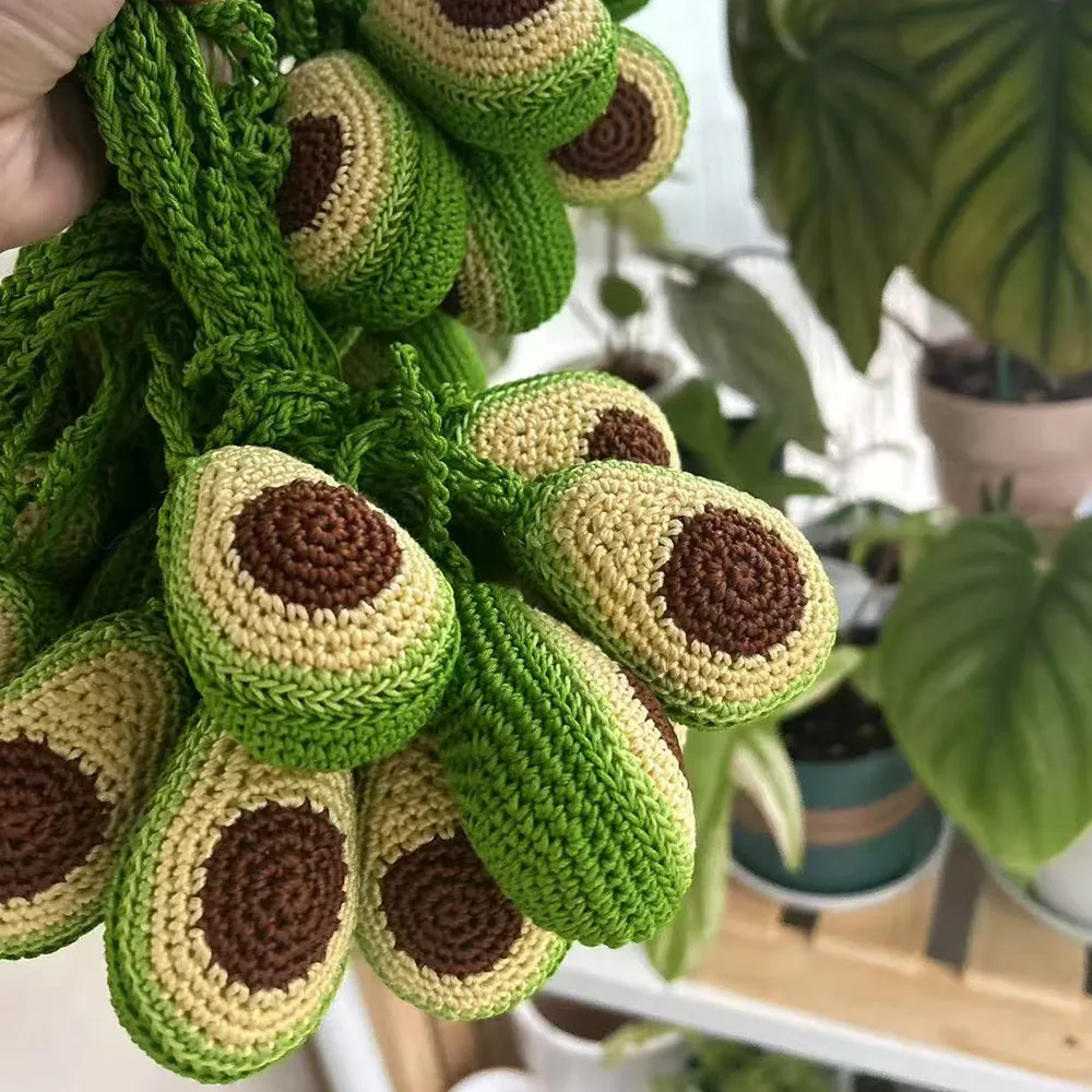 Avocado Green Crochet Bag Charm sold by Melie Bianco product image thumbnail 2