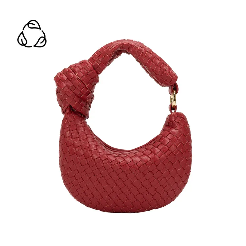 Brigitte Red Woven Charm sold by Melie Bianco