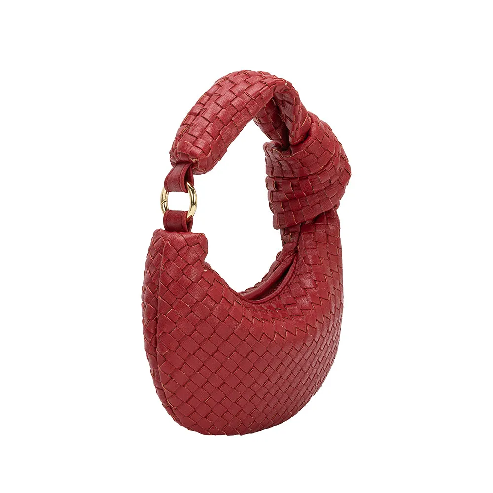 Brigitte Red Woven Charm sold by Melie Bianco product image thumbnail 2