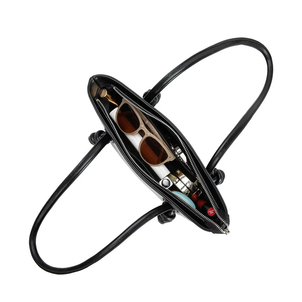 Cassidy Bone Recycled Vegan Shoulder Bag sold by Melie Bianco product image thumbnail 5