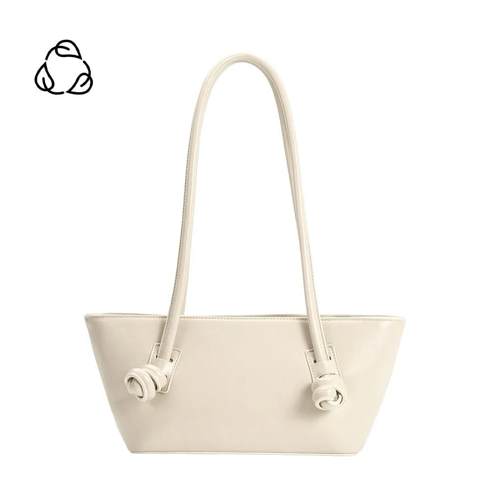Cassidy Bone Recycled Vegan Shoulder Bag sold by Melie Bianco