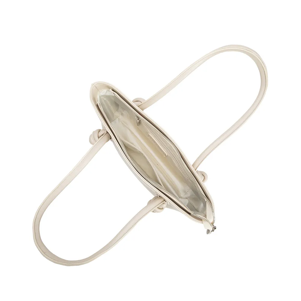 Cassidy Bone Recycled Vegan Shoulder Bag sold by Melie Bianco product image thumbnail 4