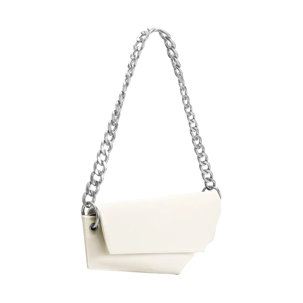 Gabrielle Ivory Recycled Vegan Shoulder Bag sold by Melie Bianco product image thumbnail 2