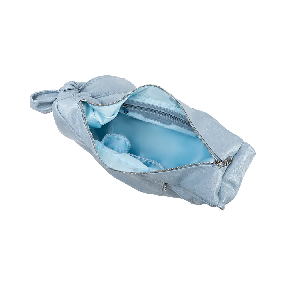 Bambi Blue Vegan Leather Shoulder Bag sold by Melie Bianco product image thumbnail 4