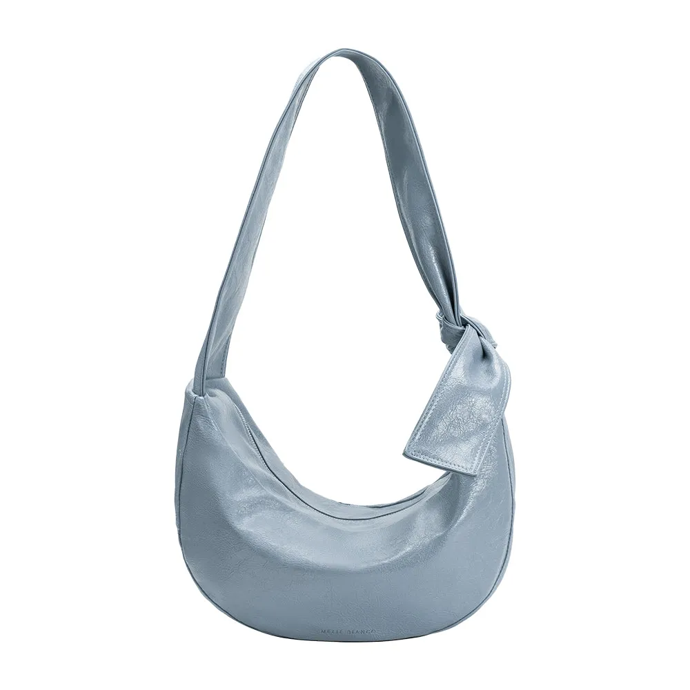 Bambi Blue Vegan Leather Shoulder Bag sold by Melie Bianco product image thumbnail 3