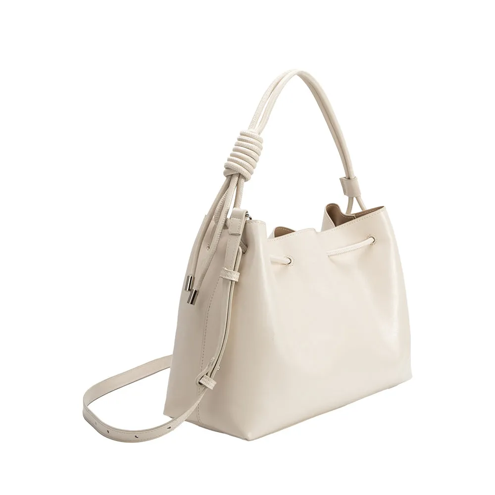 Margot Ivory Recycled Vegan Crossbody Bag sold by Melie Bianco product image thumbnail 3