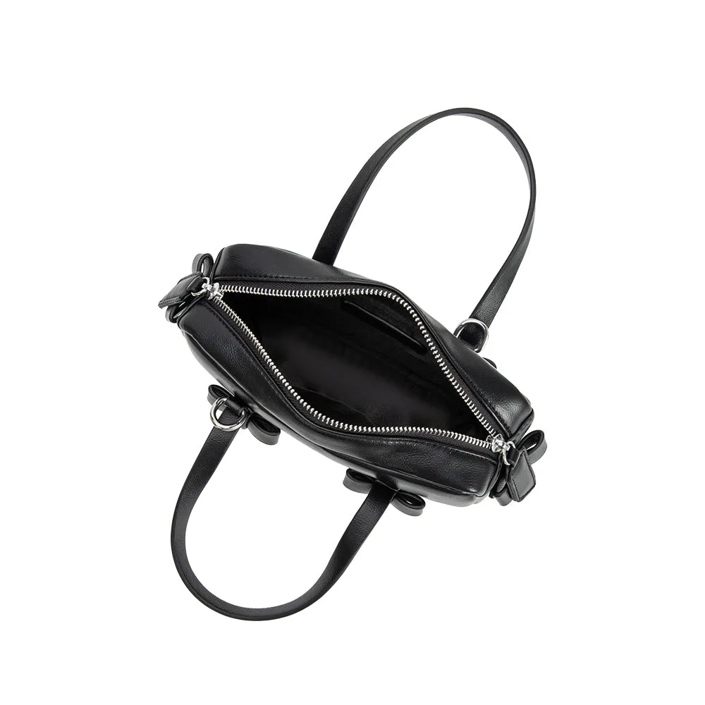 Dionne Black Recycled Vegan Crossbody Bag sold by Melie Bianco product image thumbnail 4