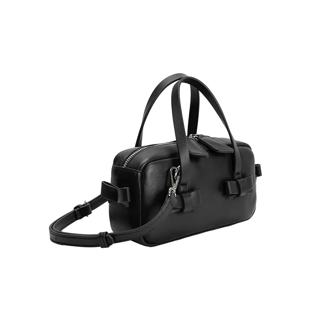 Dionne Black Recycled Vegan Crossbody Bag sold by Melie Bianco product image thumbnail 2